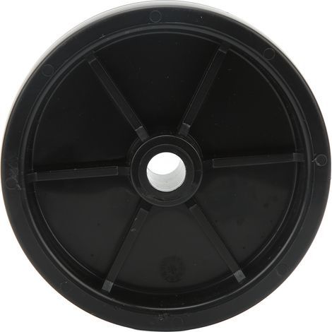Roue de cric de remorque de 6 pouces, capacité de charge de 1200 lb, résistante aux hautes températures, pour chariots de VR