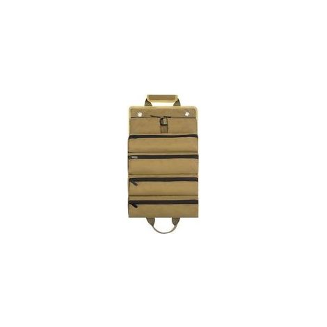 Sac de quincaillerie roulé kaki jardin électricien menuiserie sac de quincaillerie épaissi sac d'outils de quincaillerie voiture sac de rangement d'outils (1/5)