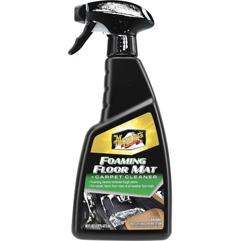 Meguiar’s G262816EU Foaming Floormat & Carpet Cleaner - Pulitore schiumogeno per tappeti & tappezzeria (1/5)