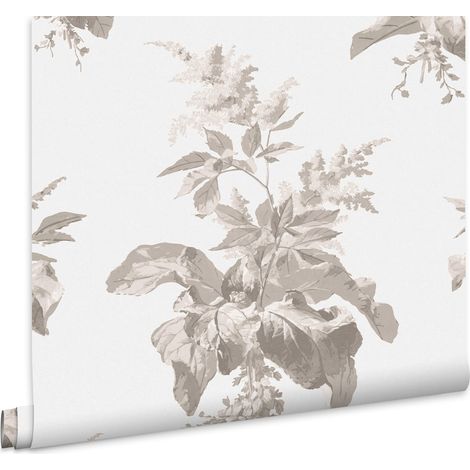 Laura Ashley Narberth Vliestapete Dove Grey 10mx52cm (1/5)