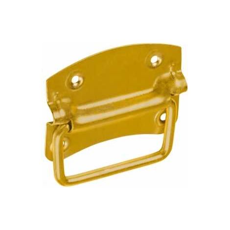 Asa plegable para caja DOMAX 115x80 ZINC DORADO