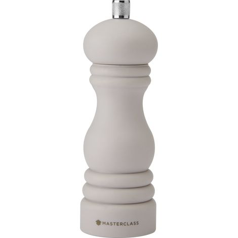 Masterclass Salz oder Pfeffer mill mit austauschbaren Deckeln, Latte capstan mill mit manuellem Keramikmahlwerk, 17cm