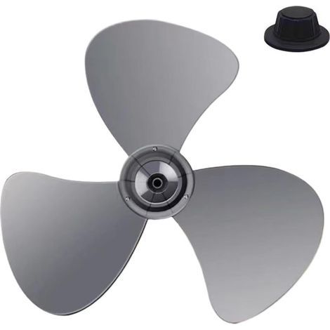 Pale de rechange pour ventilateur – Hélice de souffleur électrique de 40 cm (16 po) avec cache-écrou pour la maison et la terrasse (1/5)