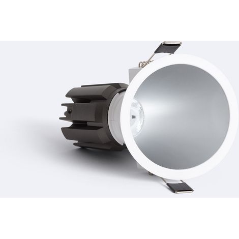 Faretto Downlight LED 9-12W Conico Inclinazione 20º Areni Foro Ø 85 mm 4000K Grigio Bianco Naturale 9 W (1/5)