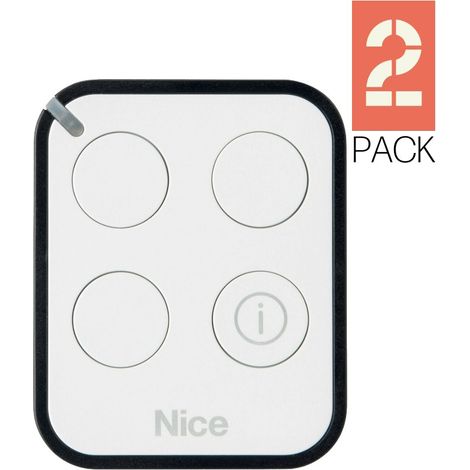 ON3EBD ERA ONE Télécommande 3 canaux NICE 433.92 MHz Pack de 2