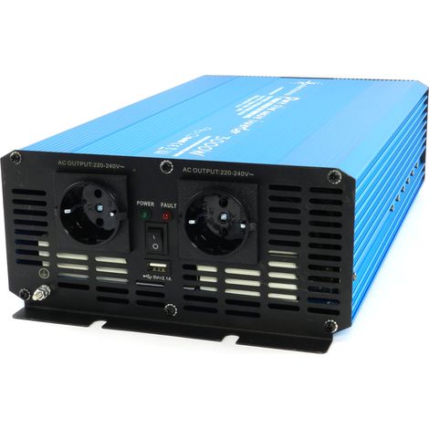 Spannungswandler TS 12V 3000 Watt reiner SINUS (1/5)