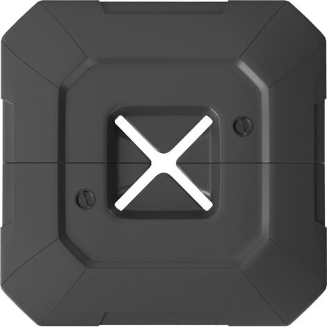 Schirmständergewichte, 2-teilig, HDPE, Tragkraft 80-105 kg