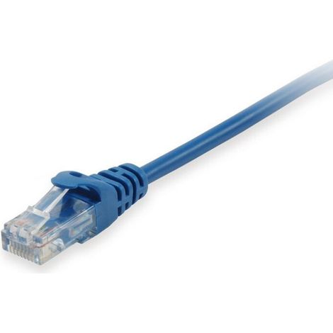 Equip Cat.6A U/UTP Patchkabel, 1m, Blau