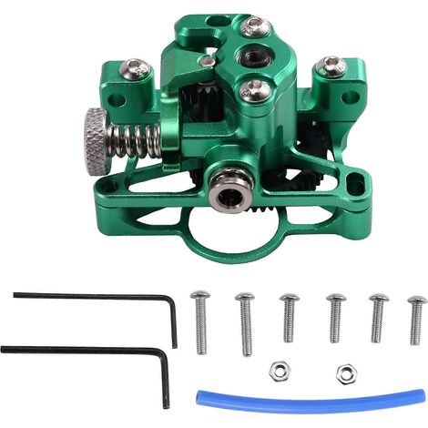 Extrudeuse entièrement métallique usinée CNC pour extrudeuse Sherpa V3, résistante aux hautes températures, sans moteur, compatible avec Voron CR-10 et Ender Green (1/5)
