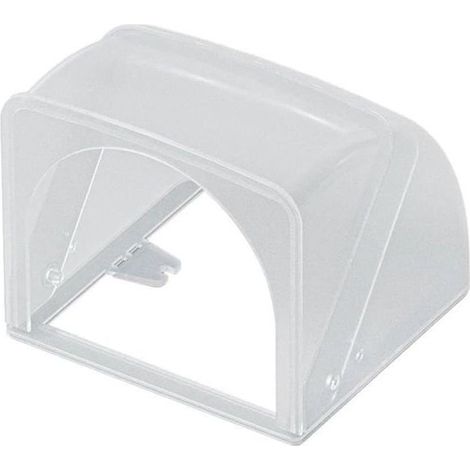 Boîtier étanche Type 86 pour prise et interrupteur – protection contre eau/poussière, fixation vis, plastique (1/5)