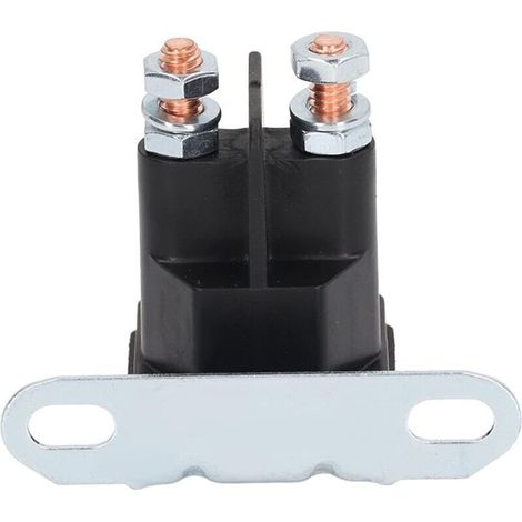 Zerodis SoléNoïde de Relais de DéMarreur de Tracteur de Pelouse DC 12V SoléNoïde de Relais de DéMarreur Anti-PoussièRe RéSistant à la Corrosion Cuivre ÉTanche RéSistant à l'usure (1/5)