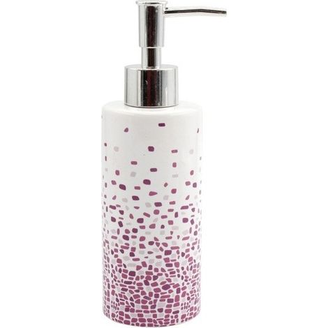 Distributeur de savon Céramique BREST Fuschia MSV