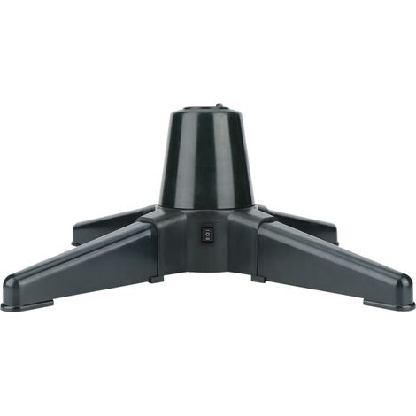 Support d'arbre de noël électrique, Base rotative à 360 degrés, décorations d'étagère pour la maison, 50 cm. (1/5)