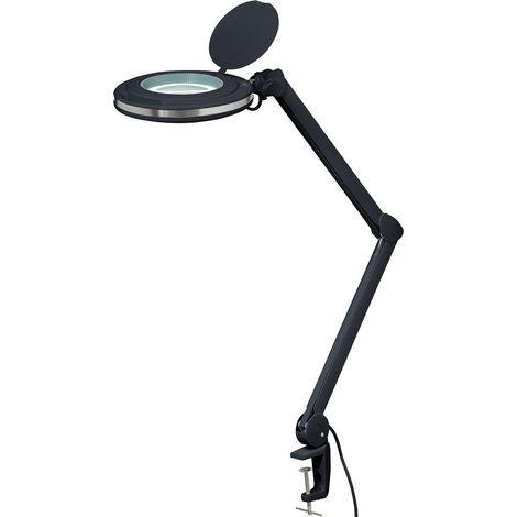 TOOLCRAFT TO-7173474 LED-Lupenleuchte 8W mit Klemmhalterung Vergrößerungsfaktor=1.75 x 12.7 cm 2021