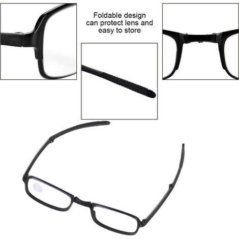 Lunettes de lecture pliantes ultra-légères pour hommes et femmes, design mince (+1.5) (1/5)
