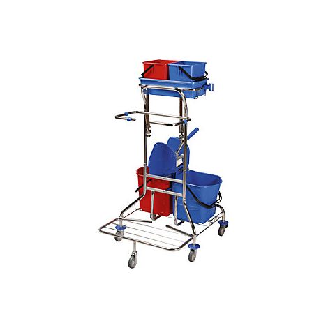 Juego de carros de limpieza L x A x H 750 x 650 x 1220 mm (1/3)