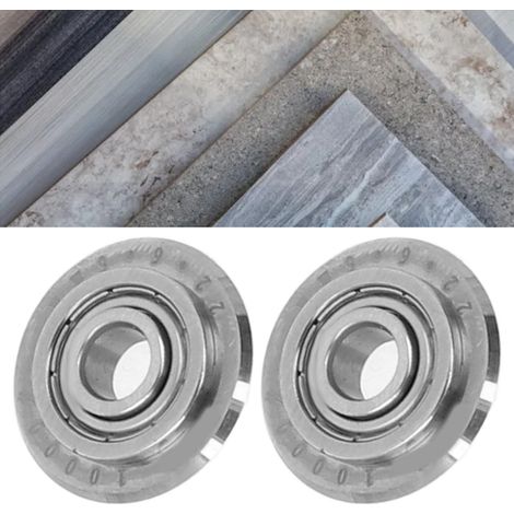 Manueller Fliesenschneiderkopf mit 10.000 Metern Länge, Zubehör: T-förmiges Schneidrad aus Aluminium in Industriequalität, geeignet zum Schneiden von Fliesen mit einer Dicke von 2 bis 20 mm (2 Sets). (1/5)
