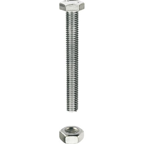 Bulloni testa esagonale M6 x 20 - 8 pz.