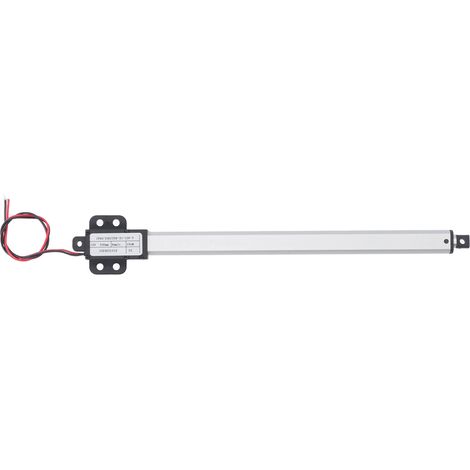 Actionneur linéaire microélectrique à levage automatique, course de 200 mm, poussée de 150 N, vitesse de 4 mm/s, alimentation 12 V CC (1/5)