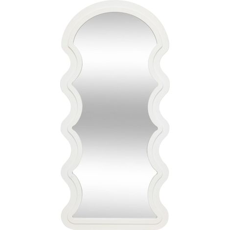 Wellenspiegel Emily weiß 114x54cm - Atmosphera créateur d'intérieur (1/5)
