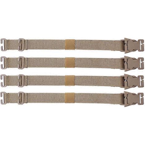 robuste taktische Gurtbefestigungen, Gürtelclips und Ausrüstungsgurte, vielseitiges Zubehör für Tasche oder Gürtel, strapazierfähiges 4-teiliges Set.