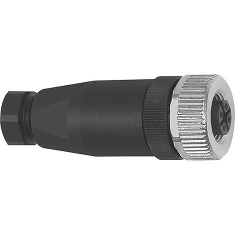 Riegler Anschlussstecker gerade, 4-polig, ohne Kabel (1/2)