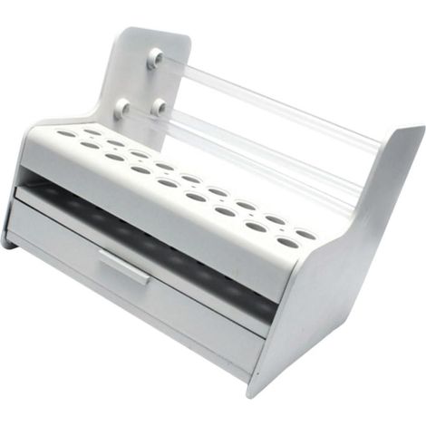 Organisateur d outils de bricolage en plastique blanc porte (1/5)