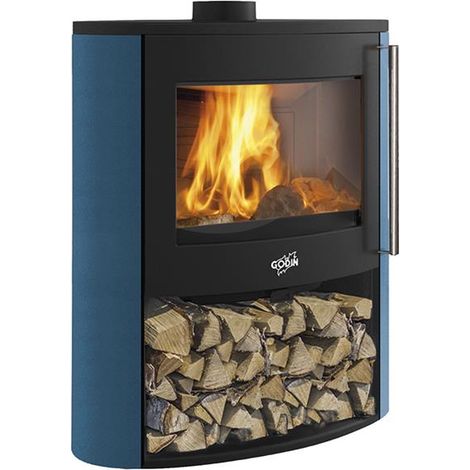 Estufa godin coggia2-1v 9 kW hierro fundido doble combustión