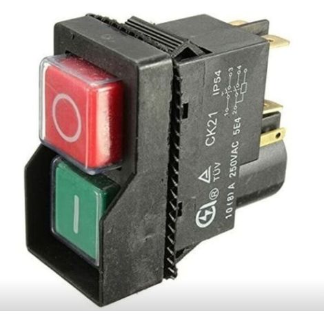 Interruttore per betoniera elettrica, interruttore elettromagnetico CK21B/250V 5PIN (1/4)