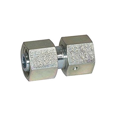 Raccord droit réglable - Cône d'étanchéité pivotant à 360° - Écrou M12 x 1,5 i - Diamètre extérieur du tube : 6 mm - PN max. 315 bar - Acier galvanisé