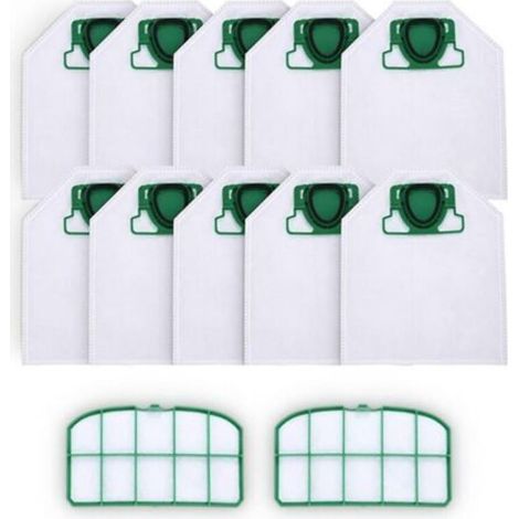 Pièces de rechange pour sac à poussière pour aspirateur Vorwerk Kobold Vk200 Fp200 (1/3)