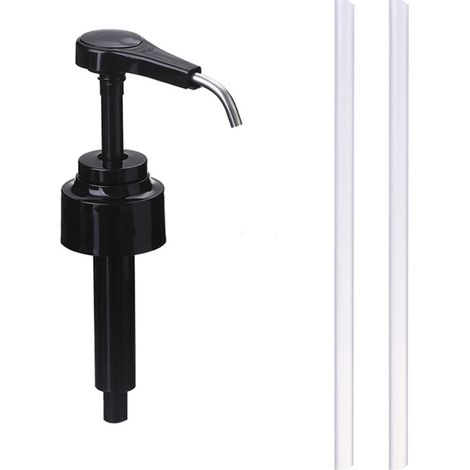 Distributeur de sauce d'huître en acier inoxydable PP réutilisable universel noir pour bouteille de sauce, pompe à bec pour cuisine quotidienne (1/5)