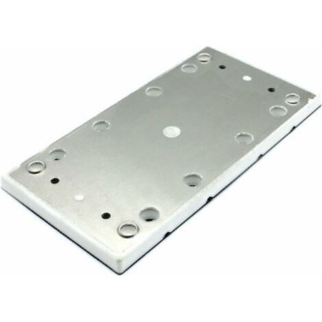 Patin de ponçage pour ponceuse vibrante RS 300, RS 3, LRS 93 x 175 mm, disque de meulage carré en aluminium-DOU