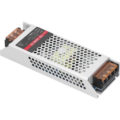 Alimentation à découpage ultra-plate LED 150W, transformateur industriel AC90-264V vers DC 12V, bloc d'alimentation pour projets électroniques (1/5)