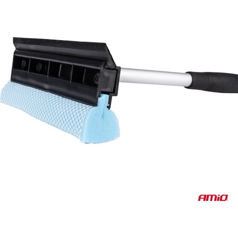 Nettoyant pour vitres et miroirs en aluminium + raclette à eau 30,5 cm amio-03851