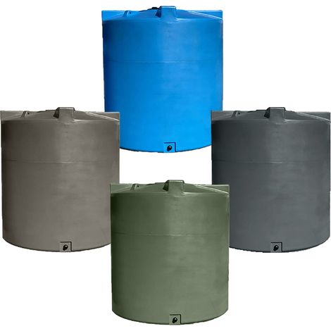 Cuve de stockage d'eau aérienne 5000l-lot de 4 (1/2)