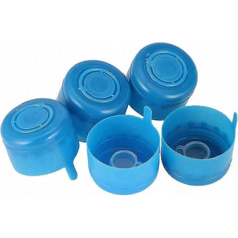 30-teiliges Set auslaufsicherer und spritzwassergeschützter Wasserflaschenverschlüsse für 55-mm-Flaschen (2, 3 und 5 Gallonen) – Auslaufsichere und robuste Deckel (1/5)