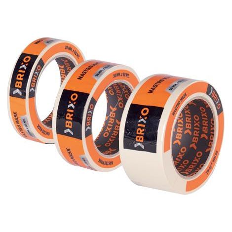 Nastro in carta per mascheratura Mask Brixo mm. 19x50 mt  Conf. 96 Pz