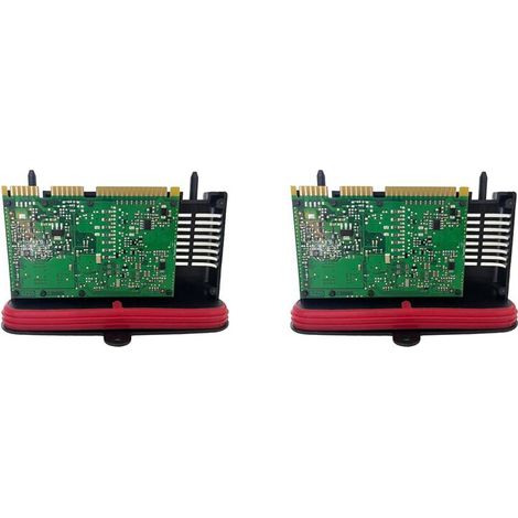 I moduli driver TMS per due fari automobilistici (63117355073, 7316187) sono adatti ai modelli BMW Serie 3, Serie 4, Serie 5, X5 e X6 (2012-2019). Sono inoltre compatibili con le centraline di control