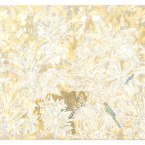 Papier peint panoramique romantique,modern Labyrinthe de Jungle (1/5)