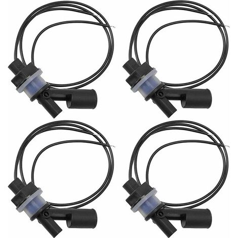 GROOFOO Lot de 4 Capteurs de Niveau deau,T-Audace Interrupteur Flotteur Pour, Pompe Capteur Niveau eau Interrupteur De Niveau Automatique pour Aquarium de Piscine (1/5)