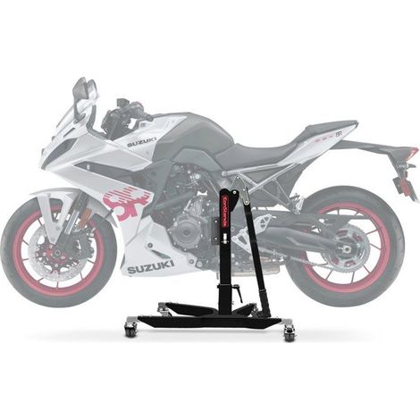 Cavalletto da officina Centrale Power per Suzuki GSX-8R 24-25 nero opaco