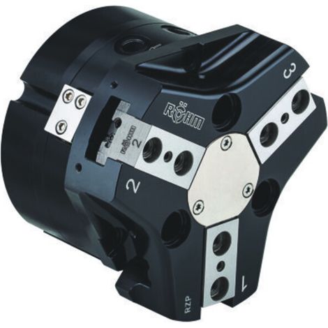 Röhm RZP-100/3-1 GI, Zentrischgreifer, großer Backenhub, Greifkraftsicherung Innenspannung - 170066 (1/5)