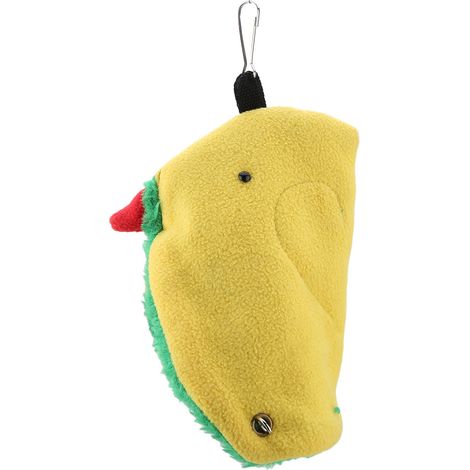 Hamac triangulaire en peluche pour perroquet, cage, tente de lit suspendue, jouet grotte (1/5)
