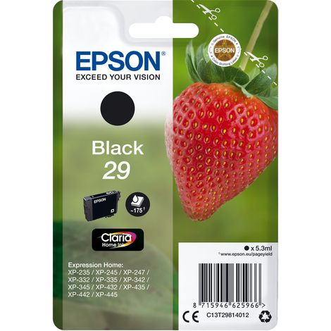 EPSON Cartouche Fraise - Noir (1/2)