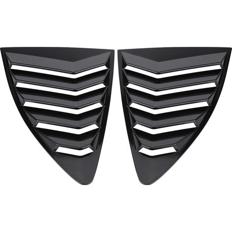 1 paire de déflecteurs latéraux de vitre en noir pour Toyota 86 / Scion FR-S / Subaru BRZ (2013-2018) (1/5)