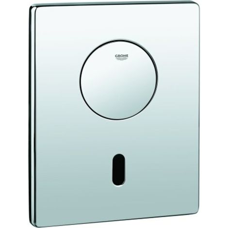 Abdeckplatte 42440 mit Drucktaste chrom (1/2)