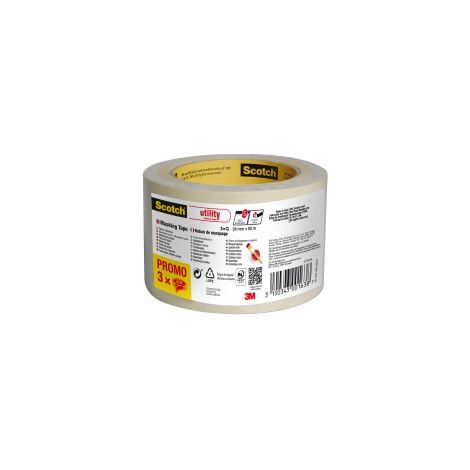Nastro adesivo Scotch classic 50 m 24 mm confezione da 3