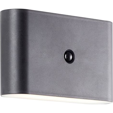 Brilliant Xino G80605/06 Lampada LED da parete per esterno con rilevatore di movimento LED (monocolore) LED a montaggio (1/5)