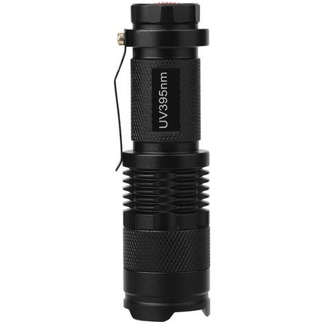 Ultra LED UV Flashlight, Black Light Inspection Lamp, 395nm Torch (1/5)